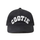 COOTIE PRODUCTIONS/Cotton OX 6 Panel Cap（Black）［6パネルキャップ-24春夏］