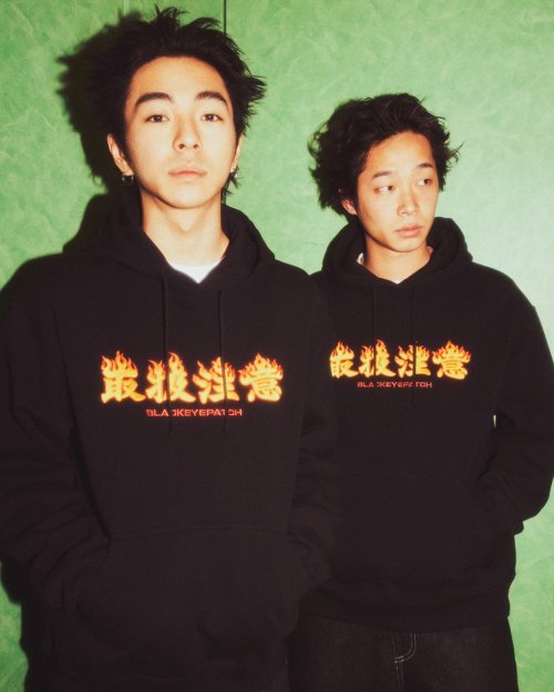 他の写真3: BlackEyePatch/HWC FLAME LOGO HOODIE（BLACK）