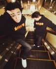 画像4: BlackEyePatch/HWC FLAME LOGO HOODIE（BLACK） (4)