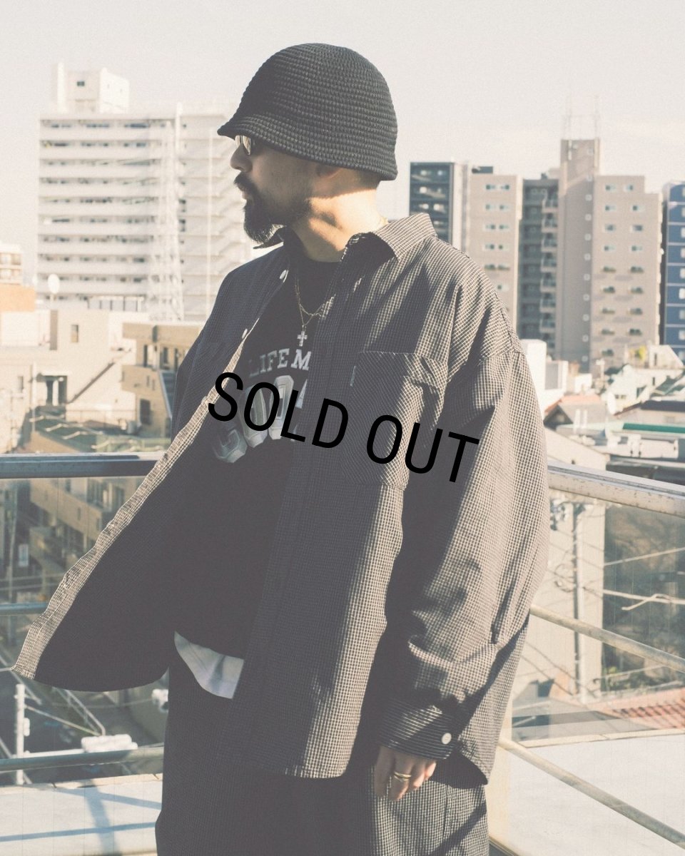 画像3: COOTIE PRODUCTIONS/Knit Crusher Hat（Black）［ニットクラッシャーハット-23秋冬］ (3)