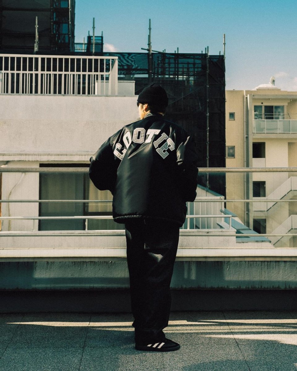 画像5: COOTIE PRODUCTIONS/Nylon Coach Jacket（Black）［ナイロンコーチJKT-24春夏］ (5)