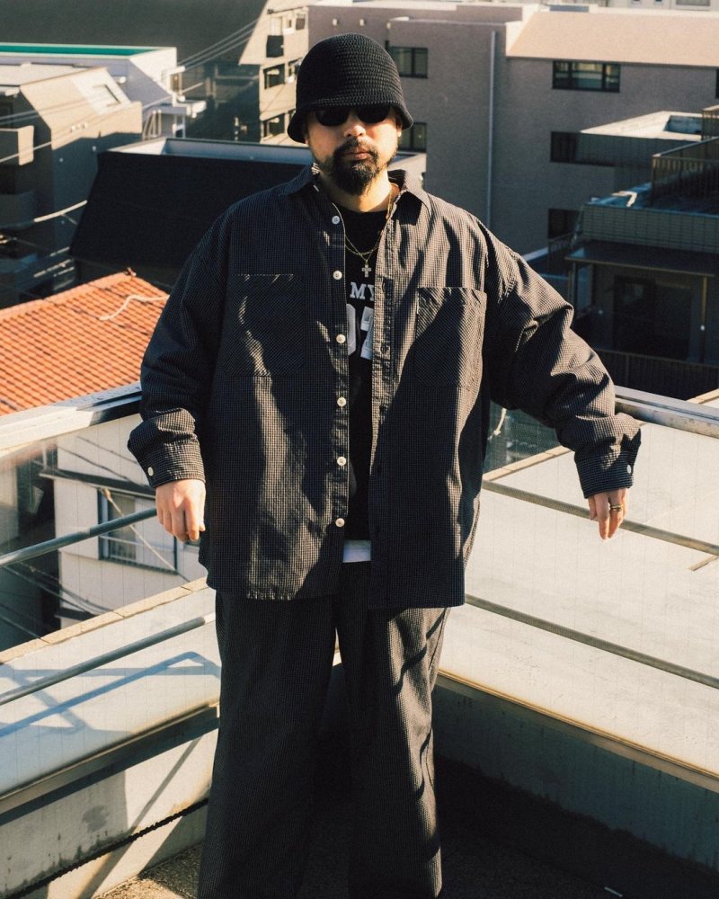 画像2: COOTIE PRODUCTIONS/Knit Crusher Hat（Black）［ニットクラッシャーハット-23秋冬］