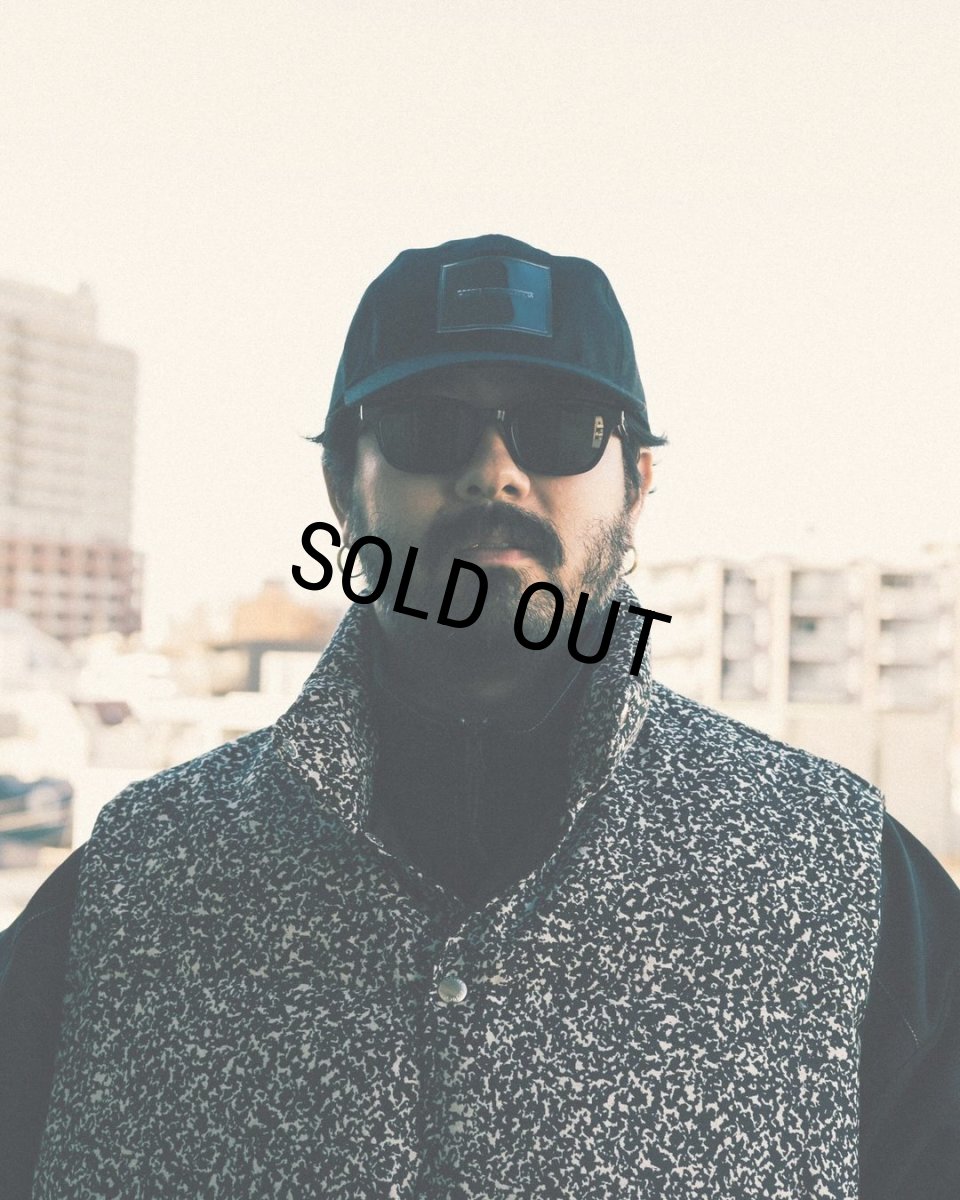 画像5: COOTIE PRODUCTIONS/CA/W Flannel 6 Panel Cap（Black）［6パネルキャップ-23秋冬］ (5)