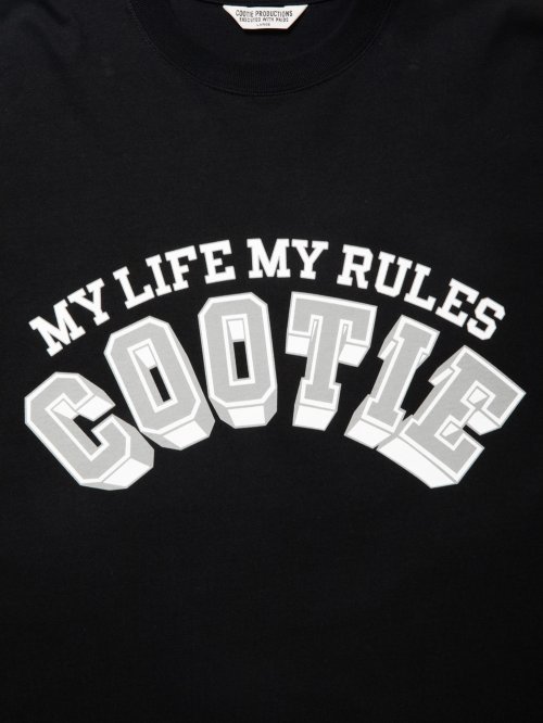 他の写真3: COOTIE PRODUCTIONS/Open End Yarn Print L/S Tee（Black）［プリント長袖T-24春夏］