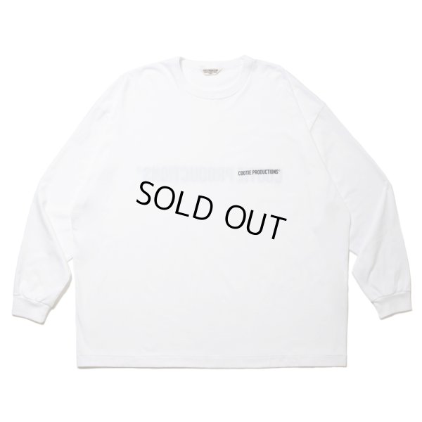 画像2: COOTIE PRODUCTIONS/Print Oversized L/S Tee（White）［オーバーサイズ長袖T-24春夏］