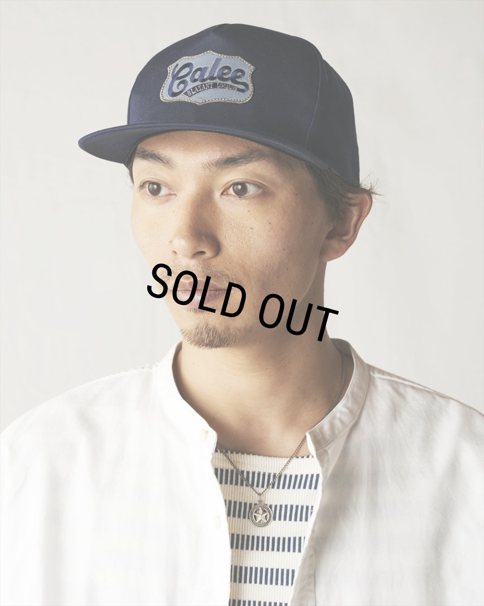 画像8: CALEE/CALEE LOGO CLASSIC WAPPEN CAP（各色）［ワッペンキャップ-24春夏］ (8)