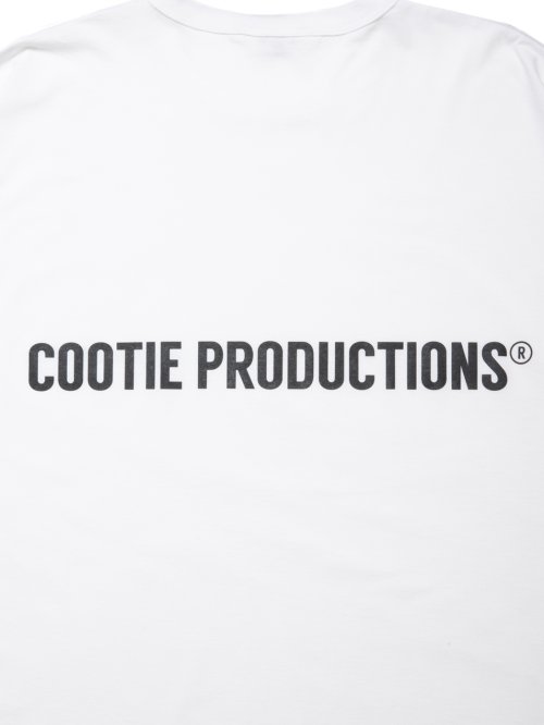 他の写真3: COOTIE PRODUCTIONS/Print Oversized L/S Tee（White）［オーバーサイズ長袖T-24春夏］