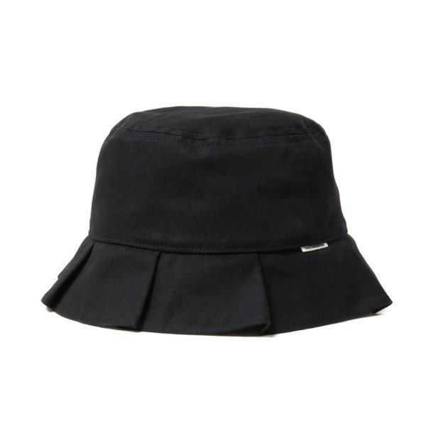 画像1: COOTIE PRODUCTIONS/Cotton OX Hood Hat（Black）［フードハット-24春夏］