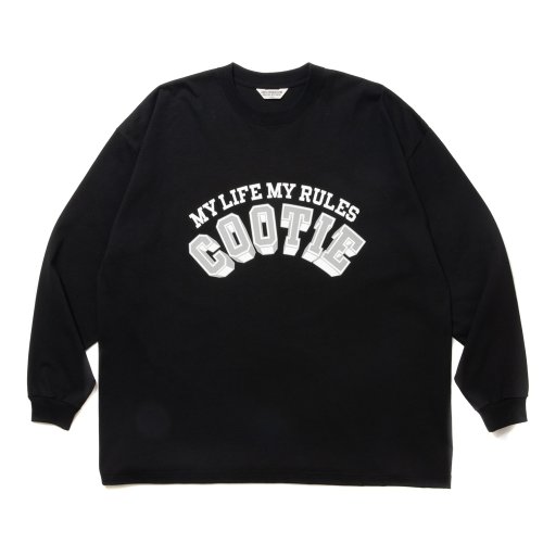 他の写真1: COOTIE PRODUCTIONS/Open End Yarn Print L/S Tee（Black）［プリント長袖T-24春夏］