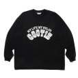 画像1: COOTIE PRODUCTIONS/Open End Yarn Print L/S Tee（Black）［プリント長袖T-24春夏］ (1)