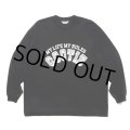 COOTIE PRODUCTIONS/Open End Yarn Print L/S Tee（Black）［プリント長袖T-24春夏］