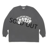 COOTIE PRODUCTIONS/Open End Yarn Print L/S Tee（Black）［プリント長袖T-24春夏］