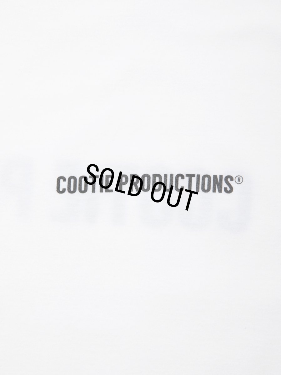 画像3: COOTIE PRODUCTIONS/Print Oversized L/S Tee（White）［オーバーサイズ長袖T-24春夏］ (3)