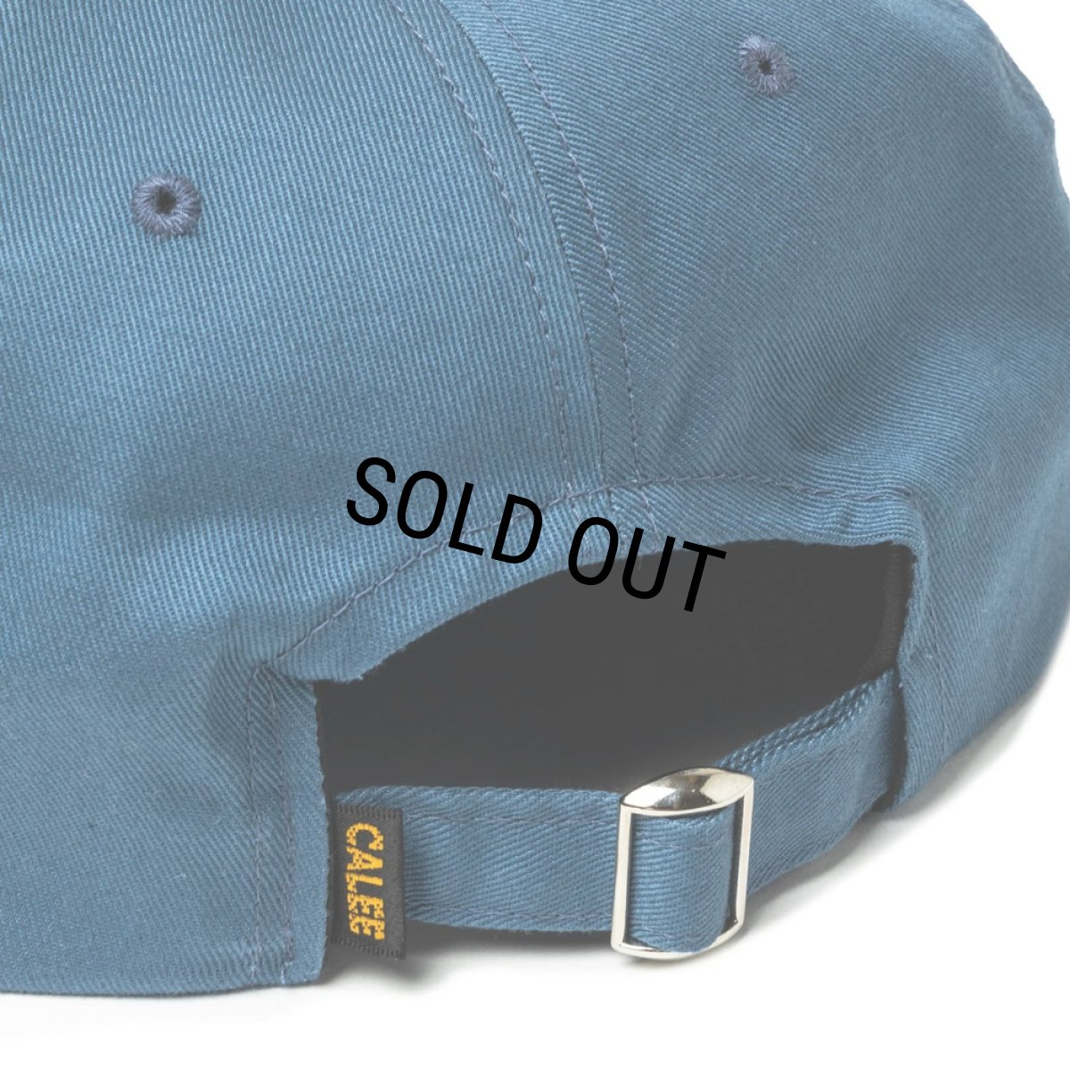 画像6: 【30%OFF】CALEE/CAL LOGO TWILL CAP（各色）［ツイルキャップ-24春夏］ (6)