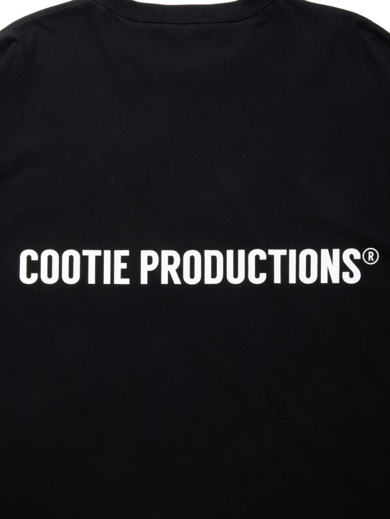 画像3: COOTIE PRODUCTIONS/Print Oversized L/S Tee（Black）［オーバーサイズ長袖T-24春夏］