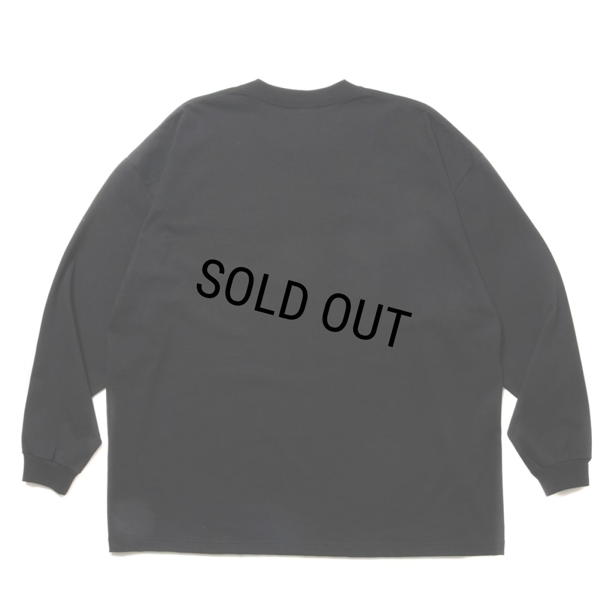 画像2: COOTIE PRODUCTIONS/Open End Yarn Print L/S Tee（Black）［プリント長袖T-24春夏］ (2)