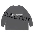 COOTIE PRODUCTIONS/Print Oversized L/S Tee（Black）［オーバーサイズ長袖T-24春夏］