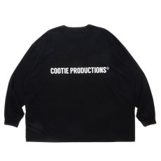 画像1: COOTIE PRODUCTIONS/Print Oversized L/S Tee（Black）［オーバーサイズ長袖T-24春夏］ (1)