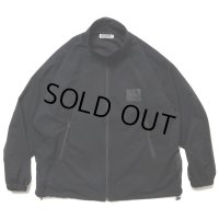 COOTIE PRODUCTIONS/Polyester Perforated Cloth Track Jacket（Black）［トラックJKT-24春夏］