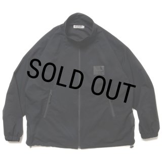 COOTIE PRODUCTIONS/Polyester Perforated Cloth Track Jacket（Black