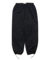 COOTIE PRODUCTIONS/Polyester Perforated Cloth Track Pants（Black）［トラックパンツ-24春夏］
