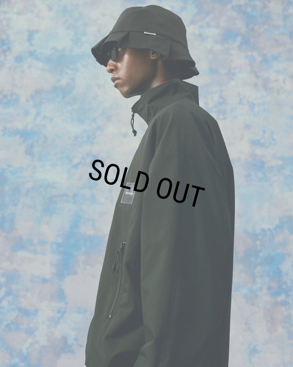 画像10: COOTIE PRODUCTIONS/Polyester Perforated Cloth Track Jacket（Black）［トラックJKT-24春夏］ (10)