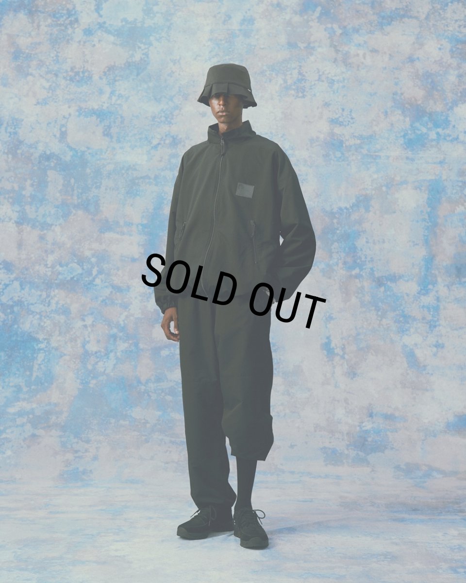 画像7: COOTIE PRODUCTIONS/Polyester Perforated Cloth Track Jacket（Black）［トラックJKT-24春夏］ (7)