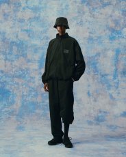 画像7: COOTIE PRODUCTIONS/Polyester Perforated Cloth Track Jacket（Black）［トラックJKT-24春夏］ (7)