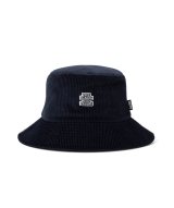 BlackEyePatch/SMALL OG LABEL BUCKET HAT（NAVY）