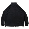 画像2: COOTIE PRODUCTIONS/Polyester Perforated Cloth Track Jacket（Black）［トラックJKT-24春夏］ (2)
