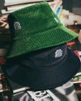 画像3: BlackEyePatch/SMALL OG LABEL BUCKET HAT（GREEN） (3)