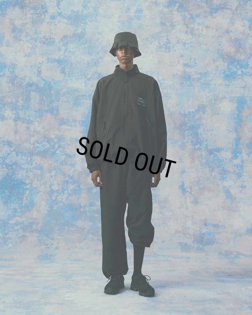 画像6: COOTIE PRODUCTIONS/Polyester Perforated Cloth Track Jacket（Black）［トラックJKT-24春夏］ (6)