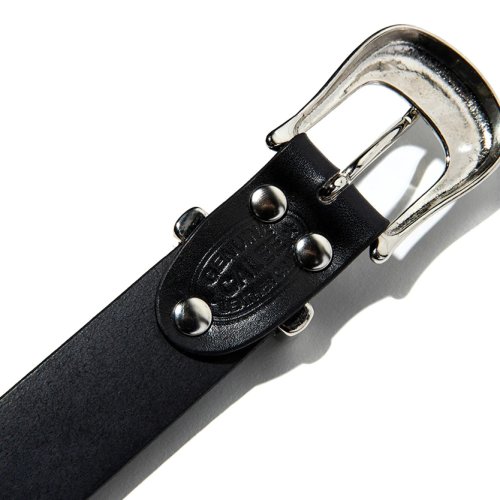 他の写真3: CALEE/LEATHER PLANE BELT（BLACK）［レザープレーンベルト-23秋冬］