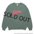 WACKO MARIA/RESERVOIR DOGS / SWEAT SHIRT（GREEN）［クルーネックスウェット-24春夏］