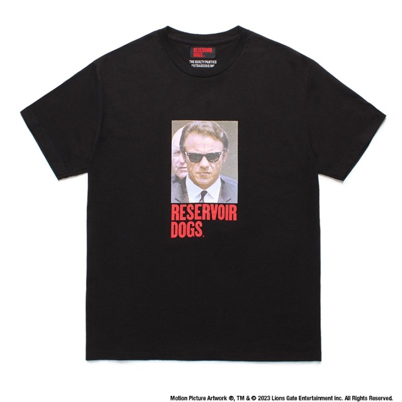 画像1: WACKO MARIA/RESERVOIR DOGS / T-SHIRT（BLACK）［フォトT-24春夏］