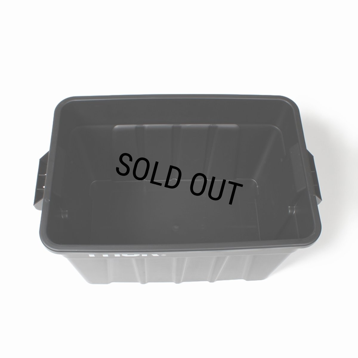 画像4: WACKO MARIA/THOR / LARGE TOTES WITH LID 75L（BLACK）［75L コンテナ-24春夏］ (4)