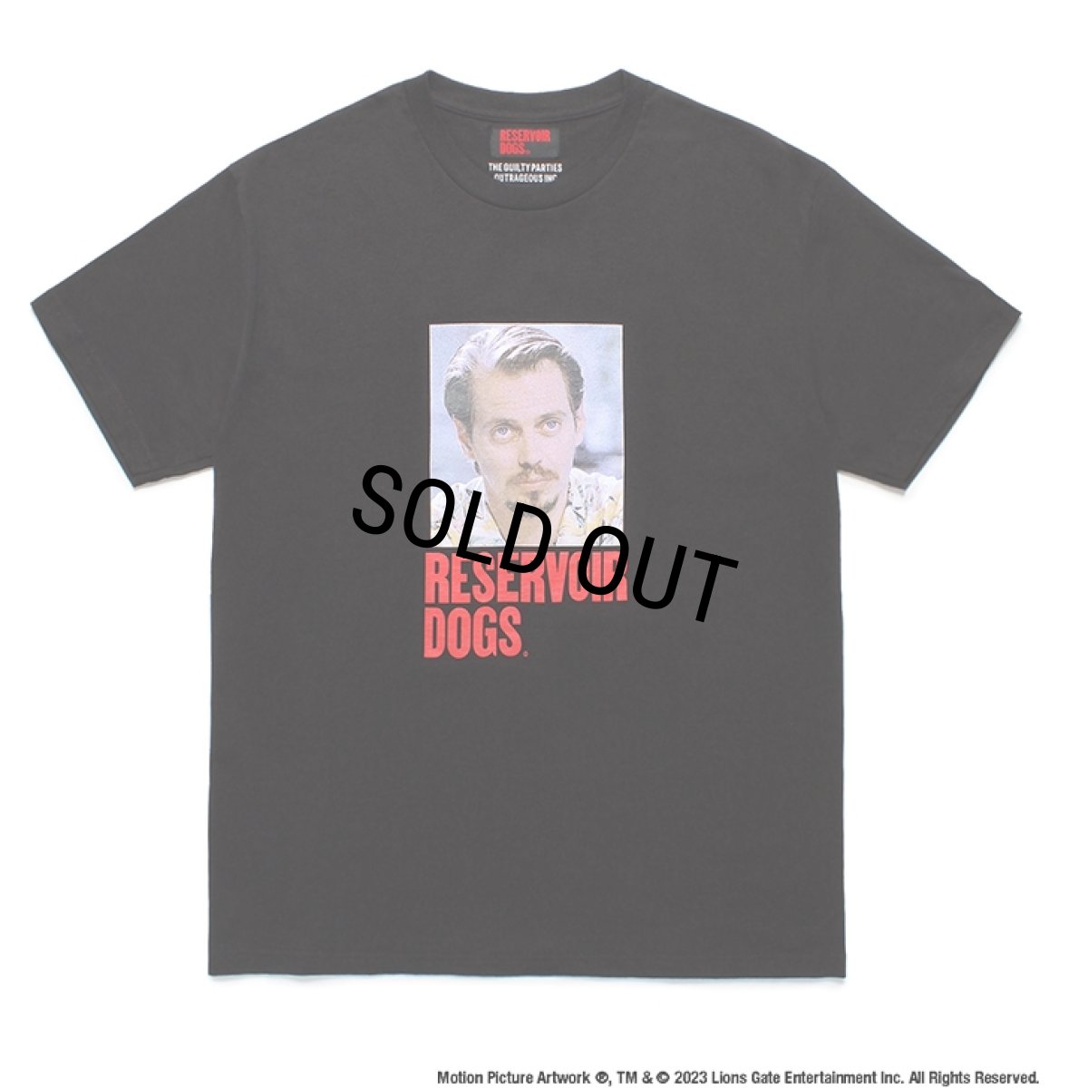 画像1: WACKO MARIA/RESERVOIR DOGS / T-SHIRT（BLACK）［フォトT-24春夏］ (1)