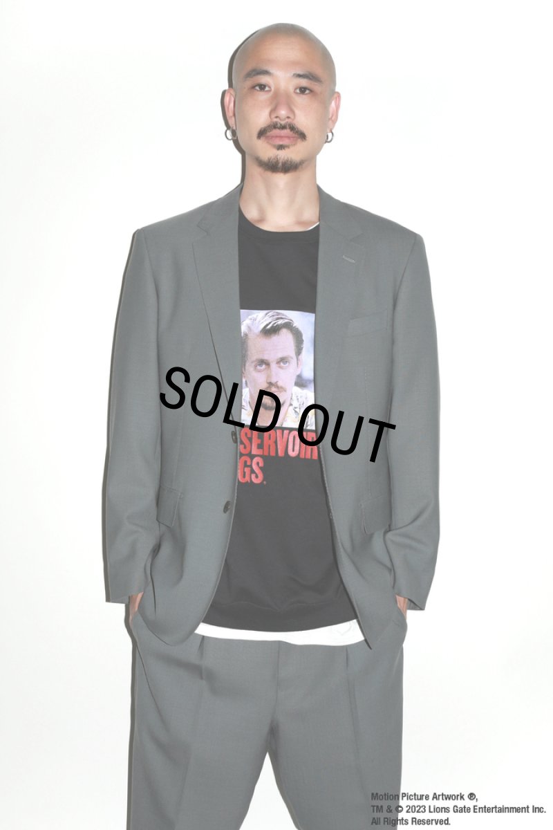 画像2: WACKO MARIA/RESERVOIR DOGS / SWEAT SHIRT（BLACK）［クルーネックスウェット-24春夏］ (2)