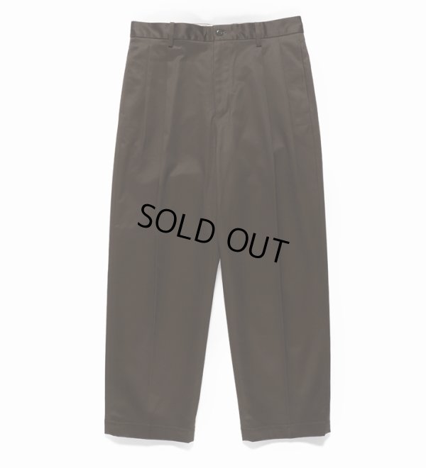 画像2: WACKO MARIA/DOUBLE PLEATED CHINO TROUSERS（KHAKI）［ツータックチノトラウザース-24春夏］