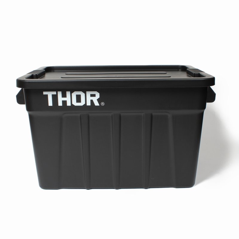 画像2: WACKO MARIA/THOR / LARGE TOTES WITH LID 75L（BLACK）［75L コンテナ-24春夏］