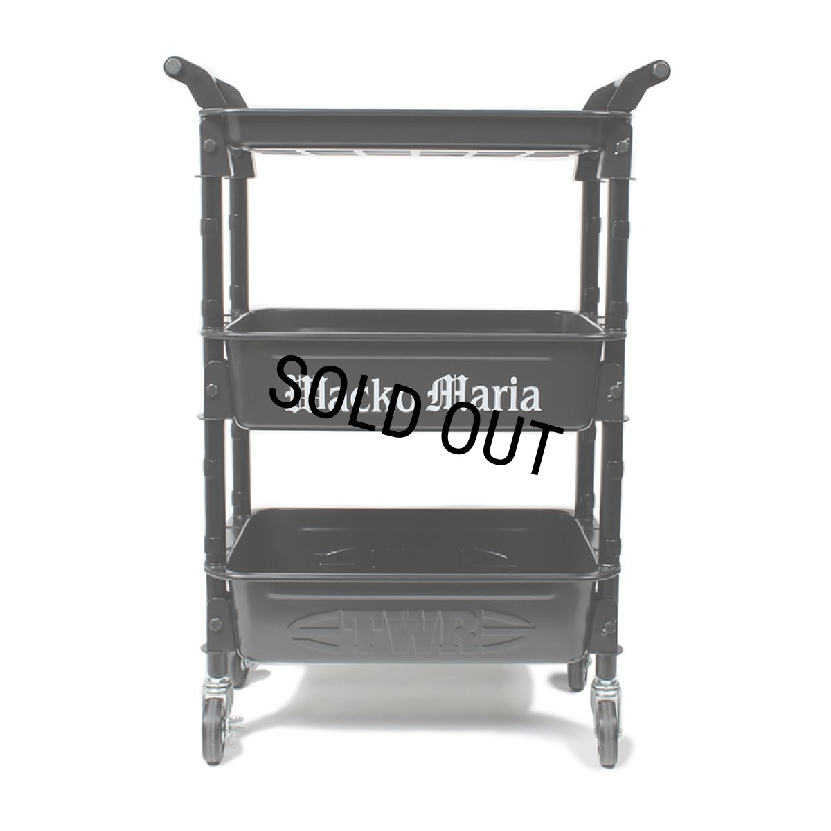 画像1: WACKO MARIA/TOYO STEEL / TWR4 TOOL WAGON（BLACK）［ツールワゴン-24春夏］ (1)