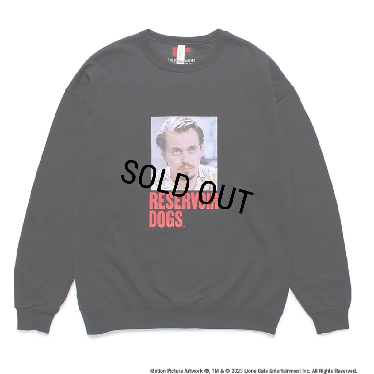 画像1: WACKO MARIA/RESERVOIR DOGS / SWEAT SHIRT（BLACK）［クルーネックスウェット-24春夏］ (1)