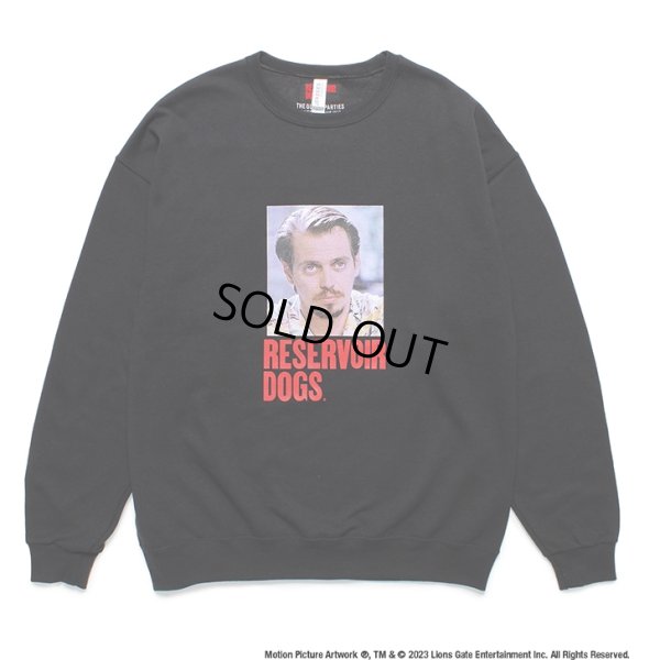 画像1: WACKO MARIA/RESERVOIR DOGS / SWEAT SHIRT（BLACK）［クルーネックスウェット-24春夏］