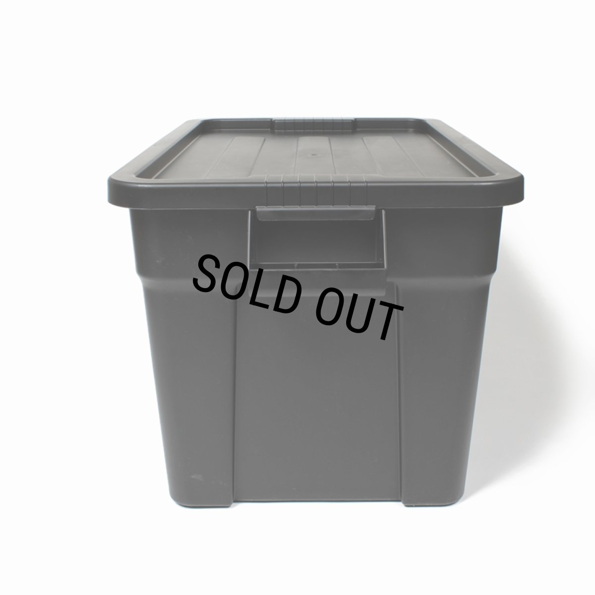 画像3: WACKO MARIA/THOR / LARGE TOTES WITH LID 75L（BLACK）［75L コンテナ-24春夏］ (3)