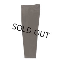 WACKO MARIA/DOUBLE PLEATED CHINO TROUSERS（KHAKI）［ツータックチノトラウザース-24春夏］