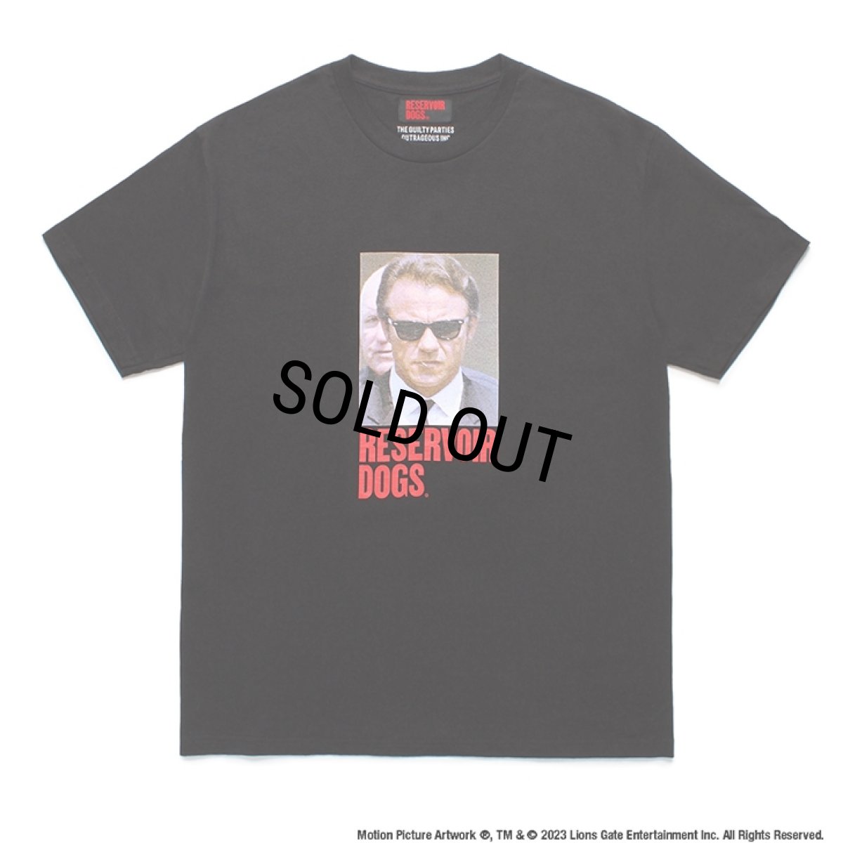 画像1: WACKO MARIA/RESERVOIR DOGS / T-SHIRT（BLACK）［フォトT-24春夏］ (1)