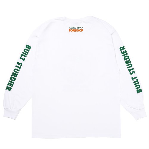 他の写真2: PORKCHOP/PC＆SCREW L/S TEE（WHITE）［プリント長袖T-24春夏］