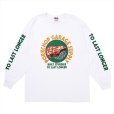 画像1: PORKCHOP/PC＆SCREW L/S TEE（WHITE）［プリント長袖T-24春夏］ (1)