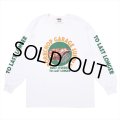 PORKCHOP/PC＆SCREW L/S TEE（WHITE）［プリント長袖T-24春夏］