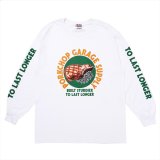 PORKCHOP/PC＆SCREW L/S TEE（WHITE）［プリント長袖T-24春夏］